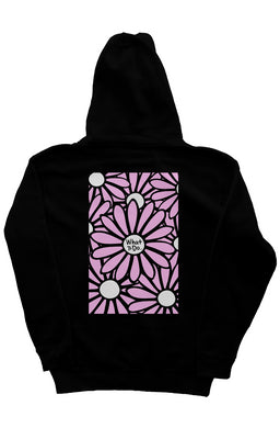 What To Do Spring Flowers Hoodie (Black)